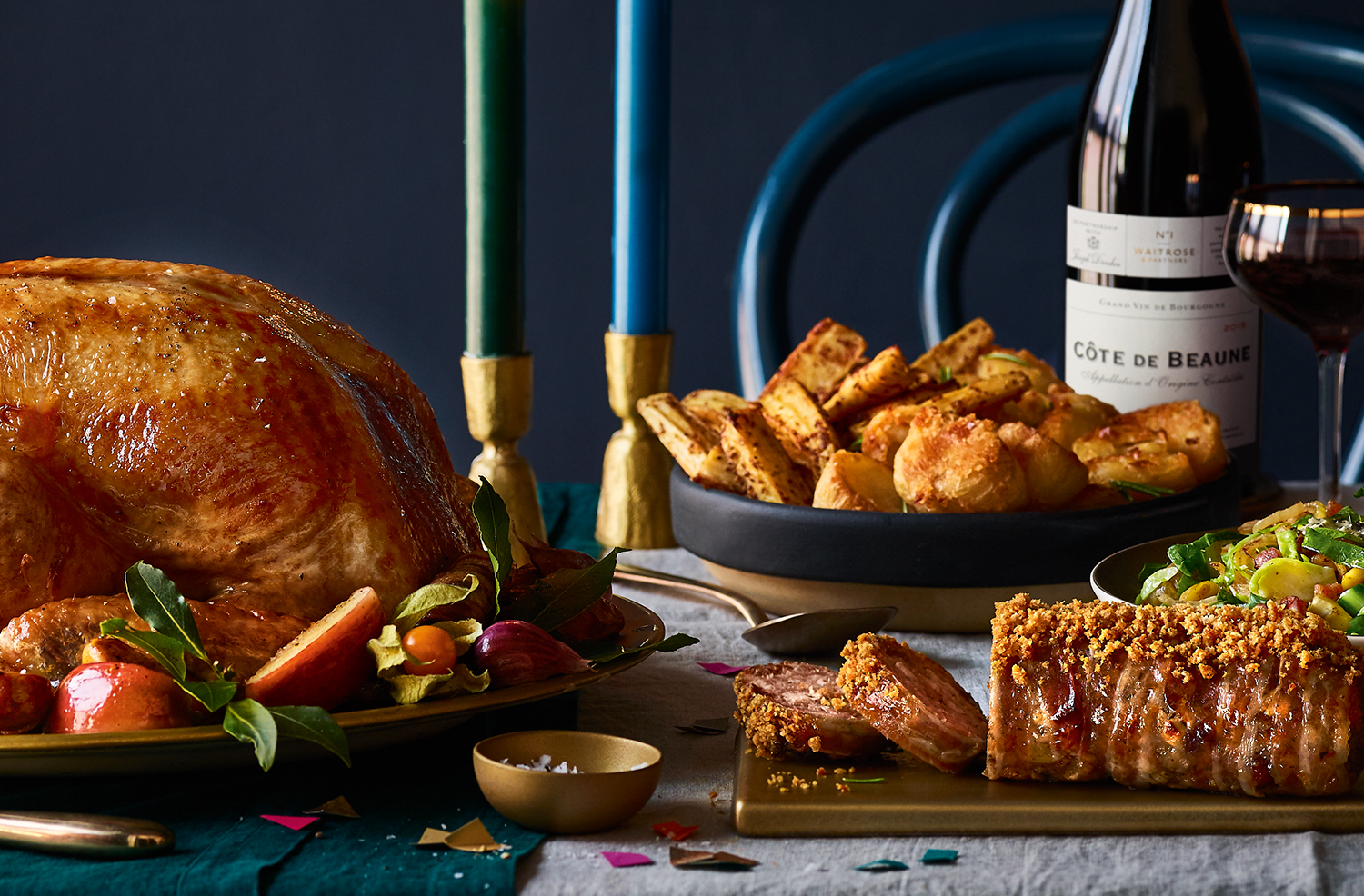 Image of Christmas dinner
