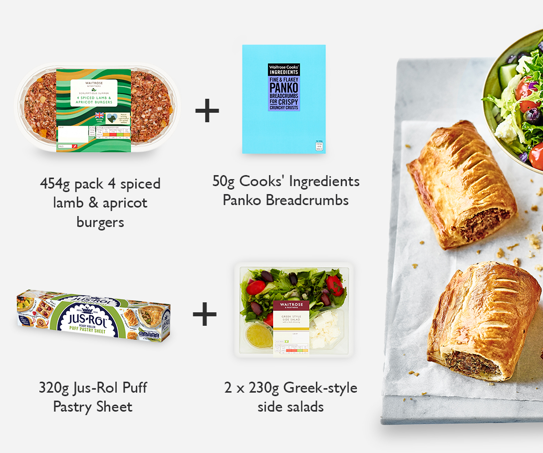 Meal Maths - Spiced lamb sausage rolls