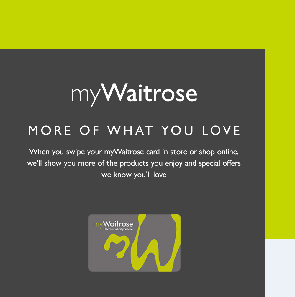 myWaitrose Card