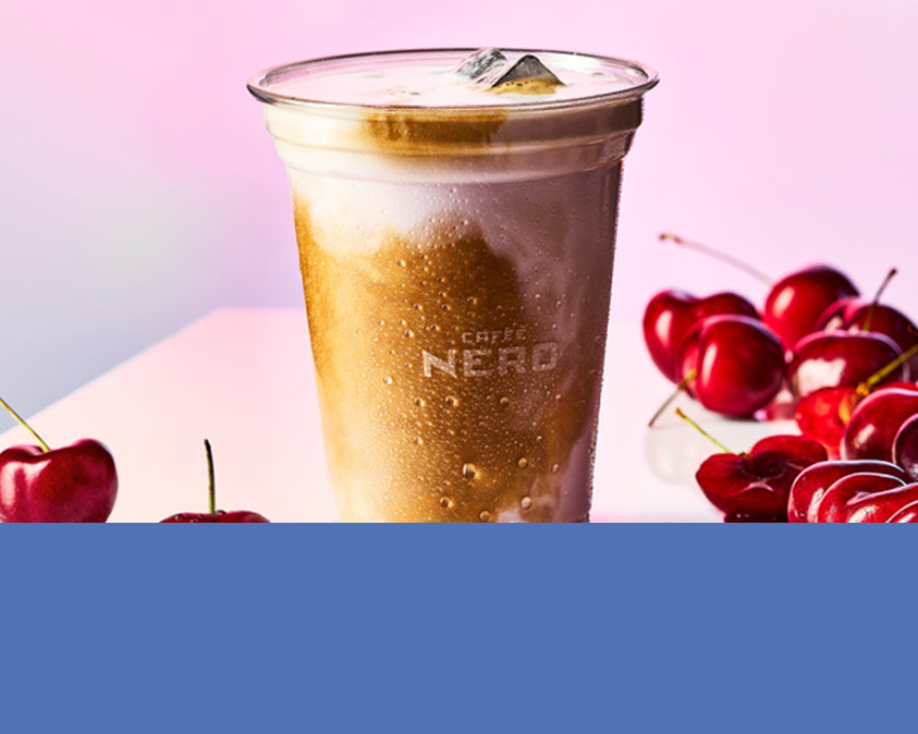 Cherry iced late