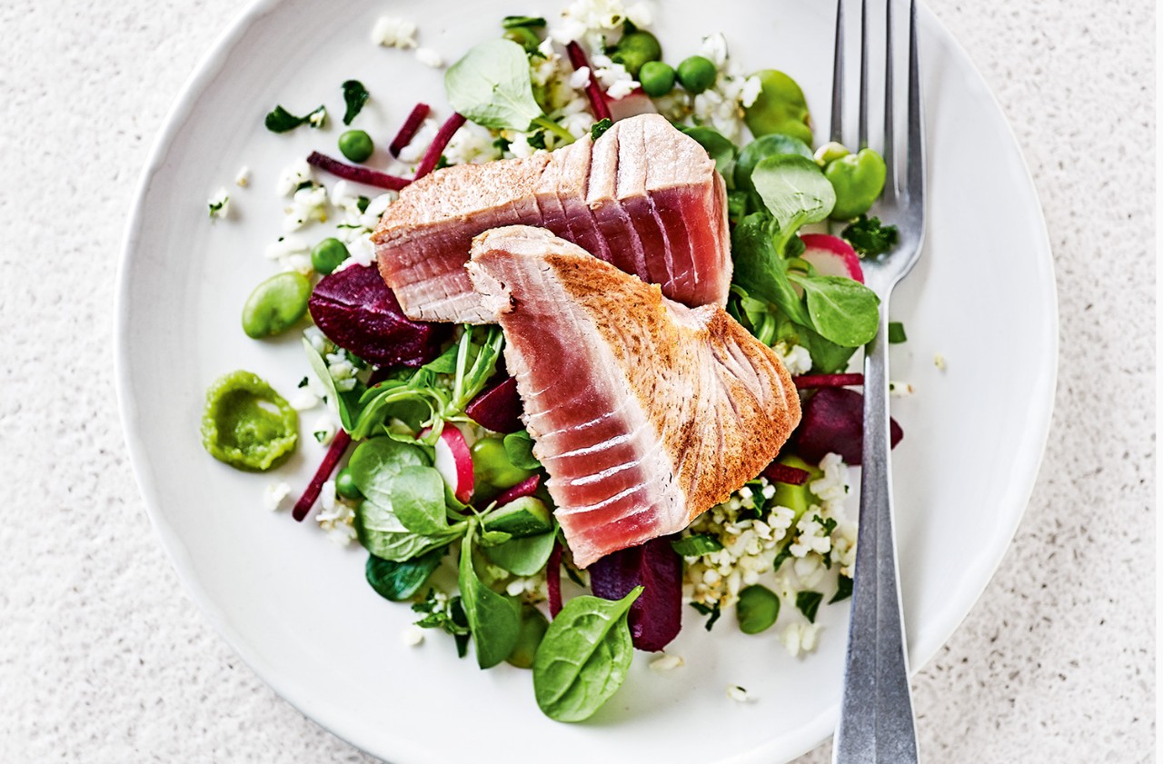 Image of tuna steak
