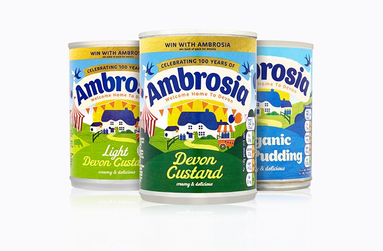 Image of Ambrosia tinned products