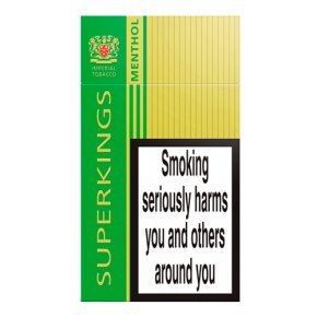 Superkings menthol cigarettes