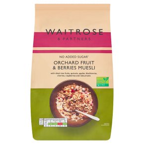 Waitrose Orchard Fruit & Berries Muesli 1kg