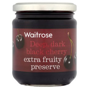 Waitrose black cherry conserve