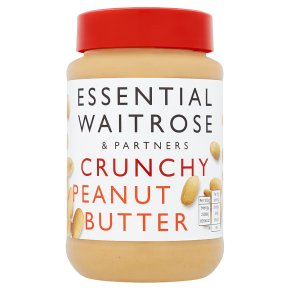 Essential Waitrose crunchy peanut butter