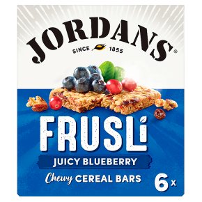 Jordans Frusli Juicy Blueberries Cereal Bars 180g