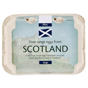 Scottish free range large eggs