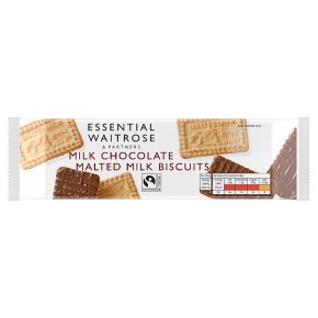 Essential Milk Chocolate Malted Milk Biscuits