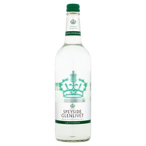 Speyside Glenlivet water sparkling