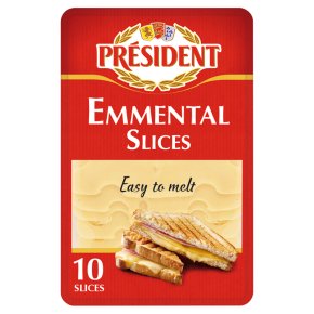 President Sliced Emmental Cheese