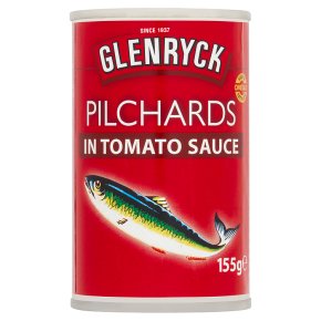 Glenryck pilchards in tomato sauce