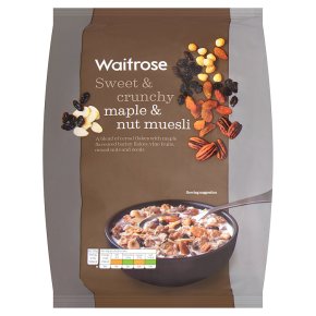 Waitrose Maple & Nut Muesli