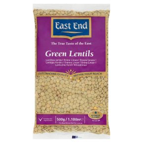 East End lentils green