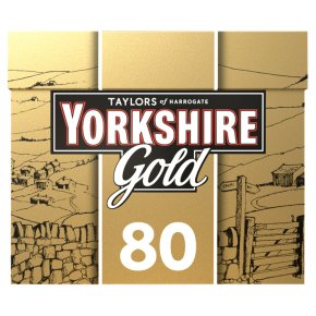 Taylors of Harrogate Yorkshire Gold 80 Tea Bags