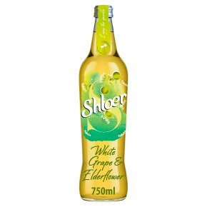 Shloer sparkling juice drink white grape&elderflower