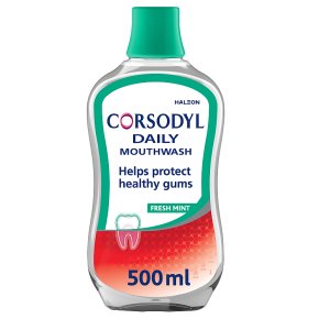 Corsodyl Mouthwash Daily Gum Care Mint