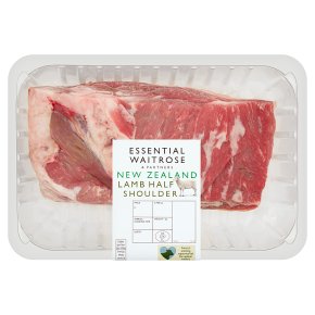 essential Waitrose New Zealand lamb half shoulder