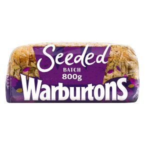 Warburtons seeded batch loaf