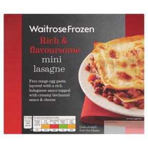 Waitrose Mini Lasagne