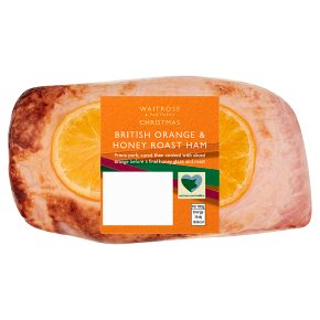 Waitrose Christmas Orange & Honey Roast Ham