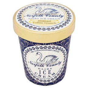 Norfolk County Almond Toffee Crunch Dairy Ice Cream