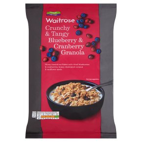 Waitrose Oat Crunchy Blueberry &Cranberry