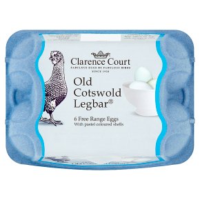 Clarence Court Old Cotswold Legbar Free Range Eggs