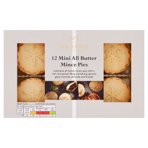 No.1 12 Mini All Butter Mince Pies