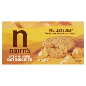 Nairn's Stem Ginger Oat Biscuits