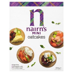 Nairn's oatcakes mini