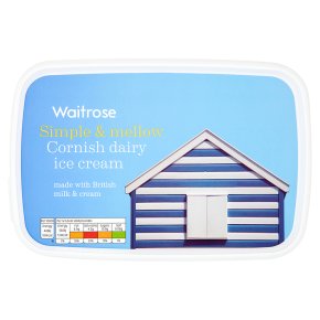 Waitrose Cornish Dairy Ice Cream