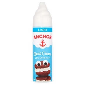 Anchor real dairy cream UHT light aerosol