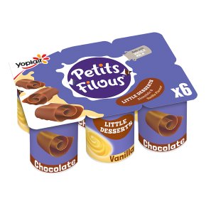 Petits Filous Little Desserts Chocolate & Vanilla