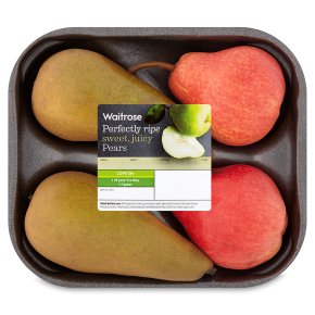 Waitrose PRipe Pears Traypack | Waitrose & Partners