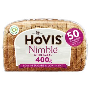 Hovis Nimble wholemeal sliced bread