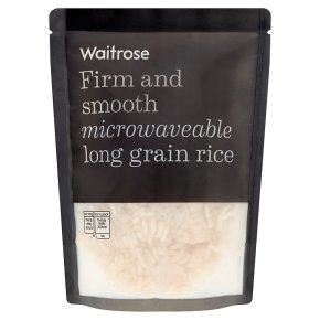 Waitrose microwavable long grain rice