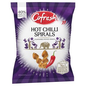 Cofresh potato spirals chilli flavour