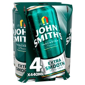 John Smith's Extra Smooth Ale Can x4 Multipack