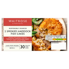 Waitrose Frozen 2 Smoked Haddock Fish Cakes