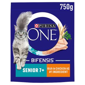 PURINA ONE Senior 7+ Chicken Dry Cat Food