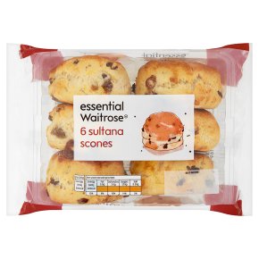 essential Waitrose sultana scones