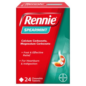 Rennie spearmint flavour