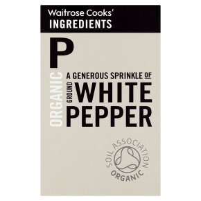 Waitrose CI Organic Ground White Pepper