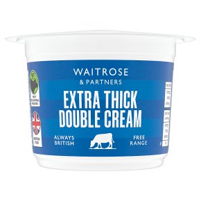 Waitrose Extra Thick Double Cream