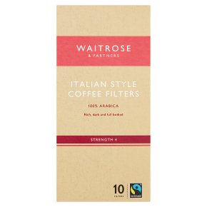 Waitrose 10 Italian Coffee Filters