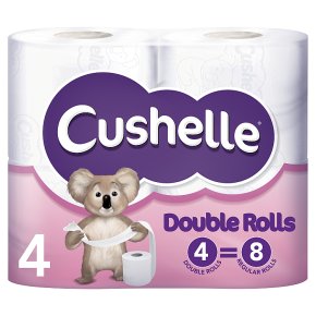 Cushelle Double Rolls White