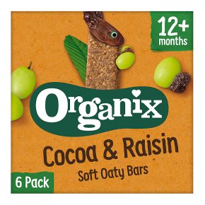 Organix Cocoa & Raisin Oat Snack Bar