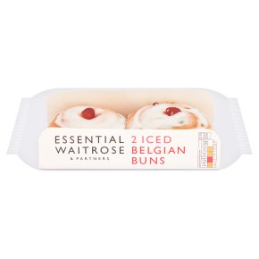 Essential Iced Belgian Buns