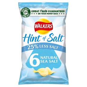 Walkers lights simply salted